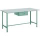 TRUSCO 軽荷重立作業台(300kg)HAE型 1500X750XH900 1段引出付 グリーン色 HRAE-1500F1 1台（直送品）