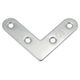 トレード sign city 補強金具 ステン 平折れ75 07ー104 63052ー04 6300056844 1個 682-6672（直送品）