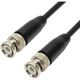 ホーリック BNC同軸ケーブル 3m 50Ω 3Dー2V BN30-821BB 1個 684-5131（直送品）