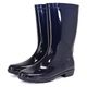 阪神素地 阪神 LB8402 婦人PVCブーツ 24.5 紺 1足（直送品）