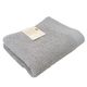 林 やわらかフェイスタオル テックカラー グレー FO438029 1枚