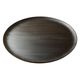 ヤマコー 杉・大丸皿 黒 2尺5寸 32578 1枚（直送品）