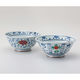 西海陶器 染錦 軽量麺鉢ペア 31049 1セット（直送品）
