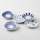 西海陶器 藍玉 小皿揃 19925 1セット