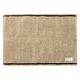 レップ ハータ バスマット ミルト 手織り 綿100% 40×60cm ベージュ 549605 1個