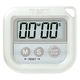 タニタ（TANITA） デジタルタイマー キッチンタイマー 丸洗いタイマー ホワイト TD376NWH 1個