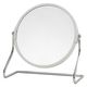 永井興産 サークル卓上ミラー LUNA（ルナ） 幅170×奥行85×高さ175mm ホワイト NK-267WH 1個