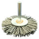 高島産業 砥粒入ナイロン 軸付ホイールブラシ WSG-065K-3 1セット(3個)（直送品）