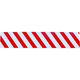 トラスコ中山 TRUSCO セーフティクッション 幅200mmX長さ1m レッド/ホワイト TSC-2001-RW 1枚 206-8463（直送品）