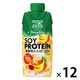 カゴメ 野菜生活100 Smoothie（スムージー）SOY PROTEIN バナナmix 330ml 1箱（12本入）