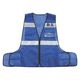 ナカネ パトロールベストネオ(差替式) 24393603 010-1010(ブルー) 1個（直送品）