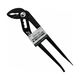 IPS PLIERS ドライバー付き ウォーターポンププライヤ ZEBRA COLOR WD-250(B) 1個 63-5424-38（直送品）
