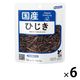 はごろもフーズ HomeCooking　ひじき（国産）料理素材・パウチ 6袋