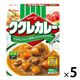 ハウス食品　ククレカレー中辛　レンジ対応　1セット（1個×5）