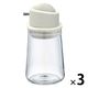 HARIO (ハリオ) 醤油差し 80ml ワンプッシュ ペールグレー SYO-100-PGR 1セット(3個)