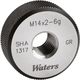 ノガ・ウォーターズ WATERS メートルねじ用リングゲージ(ISO=新JIS) WGRNR-M22X1.0 1式 208-9577（直送品）