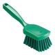 トラスト ショートハンドルブラシ ハード グリーン 1243602 1個 67-5743-95（直送品）