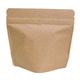 ヤマニパッケージ コーヒー用袋 アルミスタンドチャック袋 100g 茶クラフト V無 500枚 COT-841N 1ケース(500枚)（直送品）