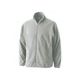 マスダ フリースジャケット ライトグレー LL FJ-7000-F09-LL 1枚（直送品）