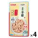 金缶 パウチ 猫用 芳醇 減塩タイプ まぐろ ゼリー仕立て 国産 35g 4個 アイシア キャットフード