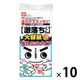激落ちくん ちょいデカ メラミンスポンジ 洗剤不使用 キッチンスポンジ 切れ目入り 1セット（1パック（75個：15カット×5個入）×10）レック