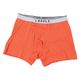 メンズ 無地ロゴボクサーパンツ オレンジ L LAKOLE/ラコレ