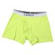 メンズ 無地ロゴボクサーパンツ ライムグリーン M LAKOLE/ラコレ