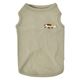 【アウトレット】Solgra（ソルグラ）ポイント刺繍タンク M カーキ 1個 犬用 アルクロース
