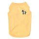 【アウトレット】Solgra（ソルグラ）ポイント刺繍タンク M イエロー 1個 犬用 アルクロース
