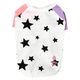 【アウトレット】Jekyll Egg（ジキルエッグ）星柄Tシャツ M ホワイト 1個 犬用 アルクロース