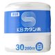 KBツヅキ 綿カタン糸#30/200m〔色:白〕厚地用(家庭用ミシン糸) KANE30-200-W-BA 1個