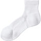 ゼット 抗菌防臭 アンクルソックス 25-28 ホワイト ZAS1300 1足