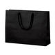 ササガワ 手提げ袋 マット黒 Yー45 50-6821 1枚