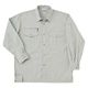 日新被服 長袖シャツ E5514-40-L シルバー 1着（直送品）
