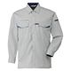 日新被服 長袖シャツ E5518-40-3L シルバー 1着（直送品）