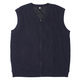 【ヒートベスト】 山善 YAMAZEN ニット暖かベスト （服のみ） ネイビー L YNHV-2024-L 1着