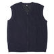 【ヒートベスト】 山善 YAMAZEN ニット暖かベスト （服のみ） ネイビー LL YNHV-2024-LL 1着