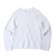 カンダ サーマル長袖トレーナー リブ付 S ホワイト 4571200362343 1個（直送品）