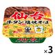 仙台牛タン風味塩焼そば 112g 1セット（1食×3） ニュータッチ