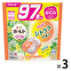 ボールド ジェルボール4D シトラス&ヴァーベナ 詰め替え テラジャンボ 1箱（97粒入×3個）洗濯洗剤 P＆G【82粒→97粒へリニューアル】【旧品】