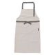 帆布ワークエプロン ライトグレー LAKOLE/ラコレ