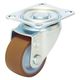 【アウトレット】ユーエイ プレート式 自在 キャスター ウレタン 車輪径75mm Sタイプ SG型 SG-75UR 1個