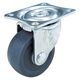 ユーエイ プレート式 自在 キャスター エラストマー 車輪径38mm Gタイプ G型 G-38EL 1個