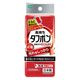 キッチンスポンジ 長持ちタフポン 洗浄力 ミディアム 研磨剤入り 抗菌加工 レッド 日本製 1個 オーエ