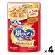 銀のスプーン とろみ仕立て まぐろ・かつお・ささみ入り 60g 4袋 キャットフード パウチ