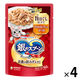 銀のスプーン 旨ほぐし仕立て ささみ・まぐろ入りかつお 60g 4袋 キャットフード パウチ