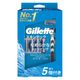 Gillette（ジレット） マッハシン スキンテック4B 本体+替刃5個付 P&G