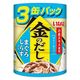 いなば 金のだし まぐろ・しらす入り（65g×3缶）1個 キャットフード