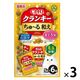 いなば CIAO チャオ クランキー ちゅ～る和え 毛玉配慮 まぐろ味 国産（5g×6袋）3袋 猫用 おやつ