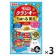 いなば CIAO チャオ クランキー ちゅ～る和え 乳酸菌入り まぐろ味 国産（5g×6袋）3袋 猫用 おやつ